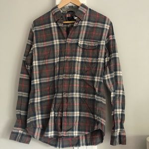 J Crew Slim Brushed Crew Button-down, M